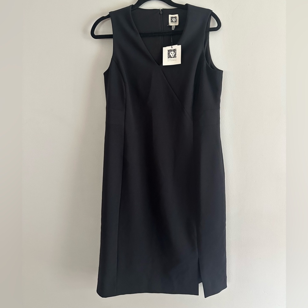 NWT Anne Klein black dress